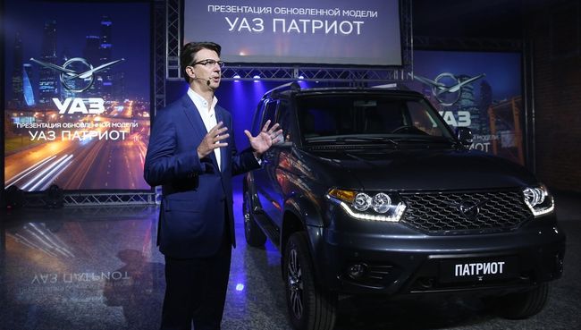 Презентация обновленного автомобиля UAZ Patriot Презентация обновленного автомобиля UAZ Patriot