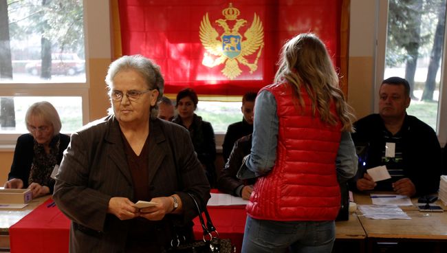 Голосование на парламентских выборах в Черногории Голосование на парламентских выборах в Черногории