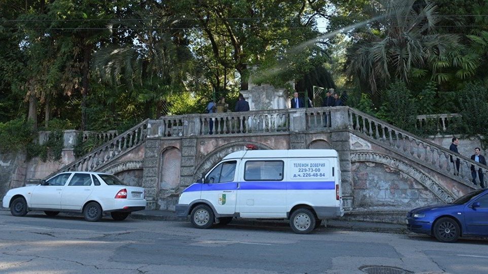 Полицейский автомобиль в Сухуме Полицейский автомобиль в Сухуме - РИА Новости, 1920, 13.11.2021