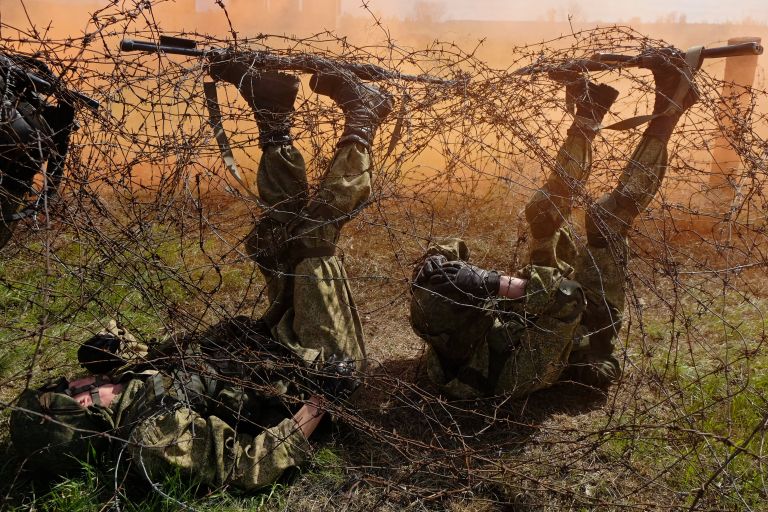 Испытания на право ношения голубого берета в Самарской области Испытания на право ношения голубого берета в Самарской области