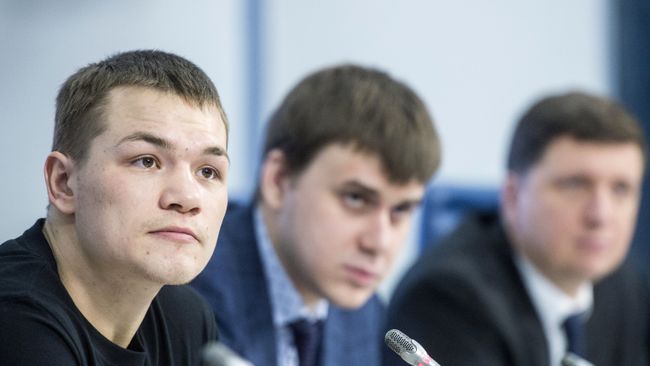 Пресс-конференция боксера Федора Чудинова
