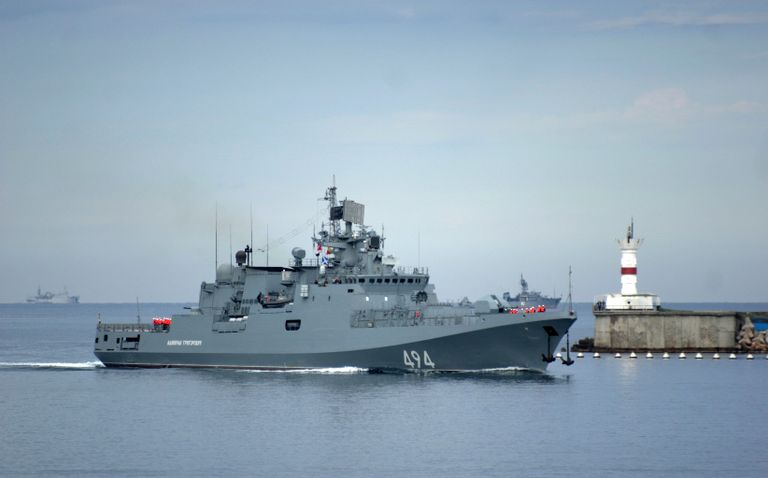 Сторожевой корабль Адмирал Григорович в Севастополе Сторожевой корабль Адмирал Григорович в Севастополе