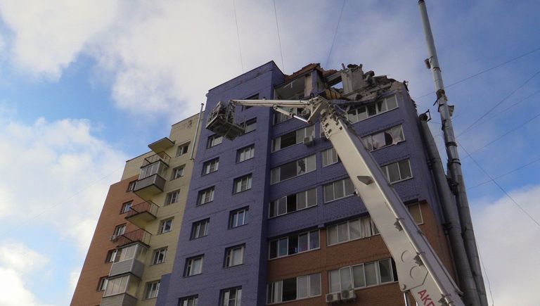 Взрыв газа в жилом доме в Рязани Взрыв газа в жилом доме в Рязани