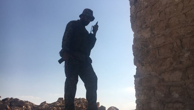 Бойцы сирийской армии готовятся к началу наступления на юге Алеппо. Архивное фото