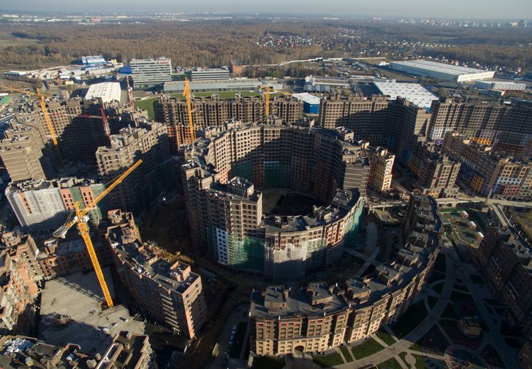 Строительство ЖК Солнечная Система в городе Химки в Подмосковье Строительство ЖК Солнечная Система в городе Химки в Подмосковье