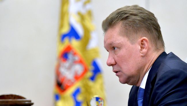 Глава Газпрома Алексей Миллер. Архивное фото Глава Газпрома Алексей Миллер. Архивное фото