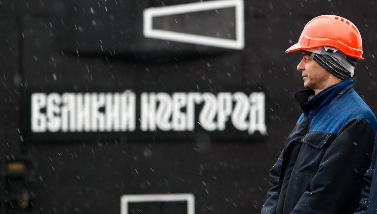 Церемония передачи ВМФ РФ дизель-электрической подводной лодки Великий Новгород в Санкт-Петербурге Церемония передачи ВМФ РФ дизель-электрической подводной лодки Великий Новгород в Санкт-Петербурге