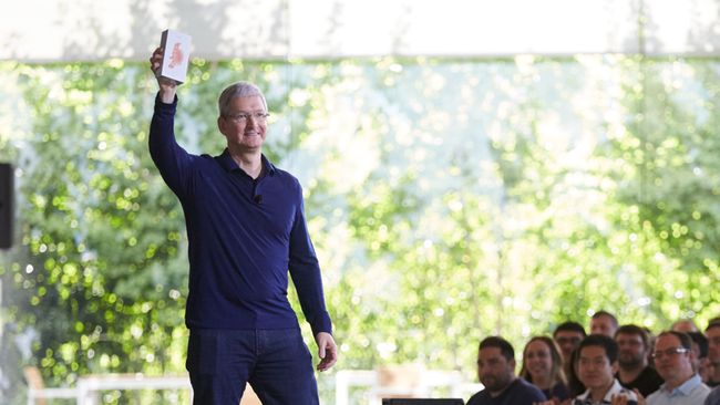 Глава Apple Тим Кук. Архивное фото Глава Apple Тим Кук. Архивное фото