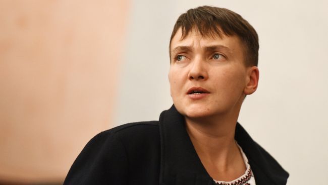 Депутат Верховной рады Надежда Савченко. Архивное фото