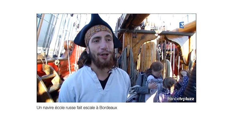 Фрагмент статьи на сайте французского издания France 3 Фрагмент статьи на сайте французского издания France 3