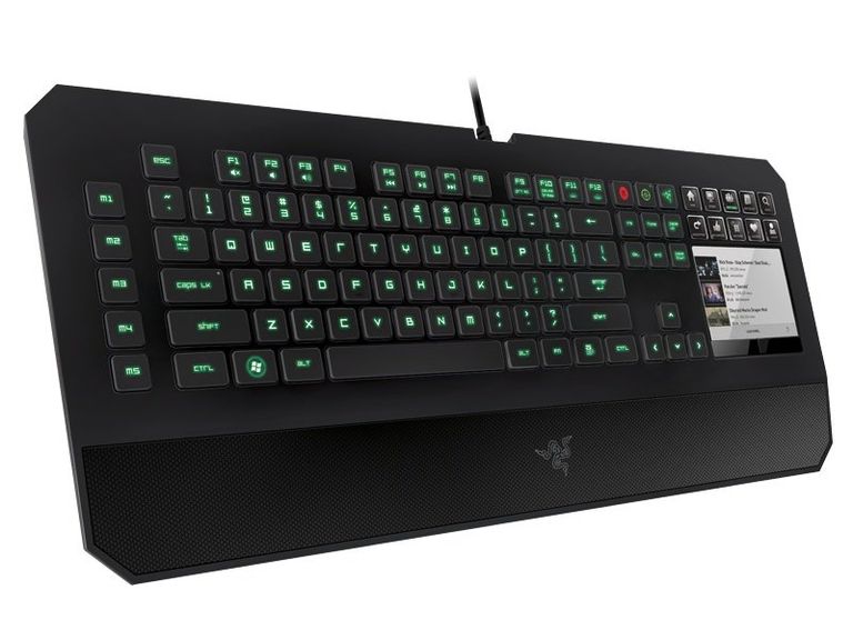 Клавиатура Razer DeathStalker Ultimate с экраном и кнопками-дисплеями