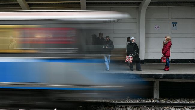 Станция Московского метрополитена. Архивное фото