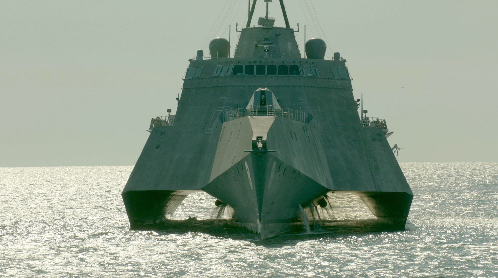 Корабль прибрежной зоны ВМС США LCS-6 Montgomery (Монтгомери) Корабль прибрежной зоны ВМС США LCS-6 Montgomery (Монтгомери) - РИА Новости, 1920, 21.04.2023