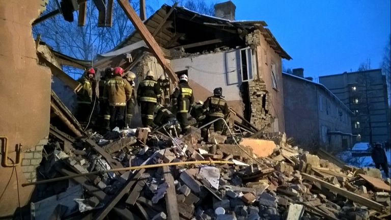Последствия взрыва газа в жилом доме в Иваново Последствия взрыва газа в жилом доме в Иваново