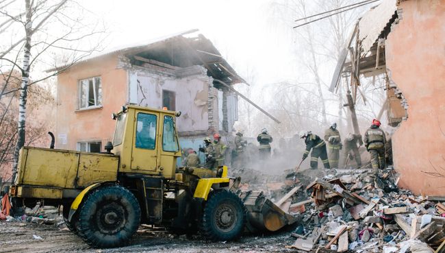 Последствия взрыва газа в жилом доме в Иваново Последствия взрыва газа в жилом доме в Иваново