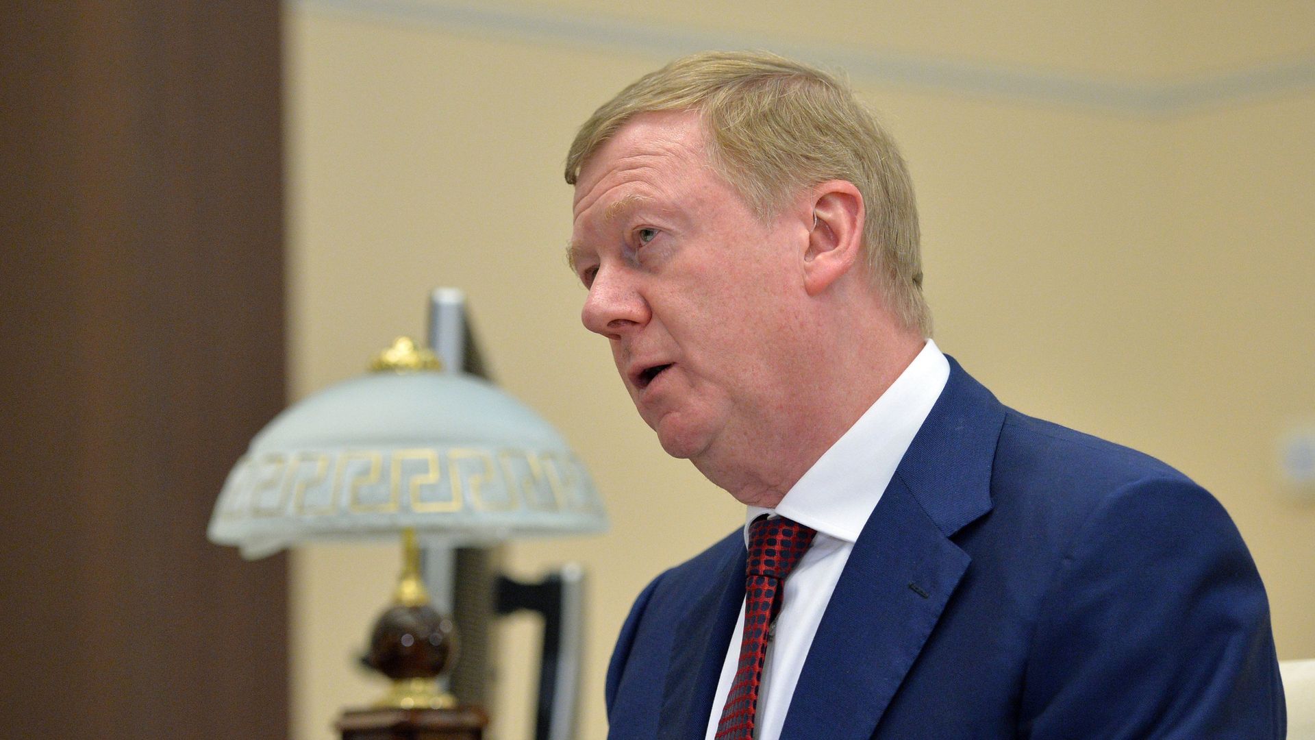Анатолий Чубайс во время встречи с Владимиром Путиным Анатолий Чубайс во время встречи с Владимиром Путиным - РИА Новости, 1920, 24.03.2022