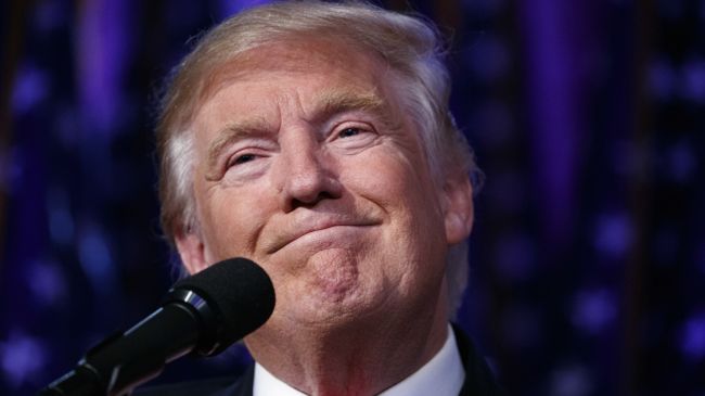 Избранный президент США Дональд Трамп во время выступления в Нью-Йорке. Архивное фото Избранный президент США Дональд Трамп во время выступления в Нью-Йорке. Архивное фото