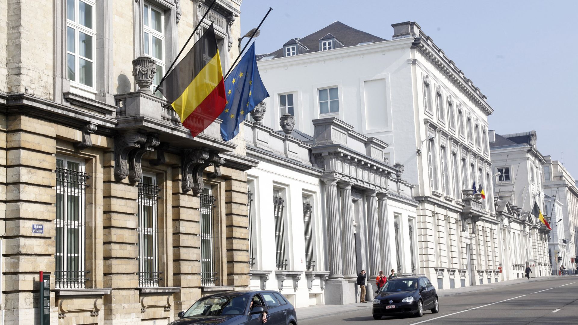 Здание парламента Бельгии в Брюсселе Здание парламента Бельгии в Брюсселе - РИА Новости, 1920, 16.03.2022