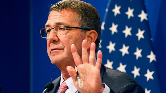Министр обороны США Эштон Картер. 25 октября 2016 года