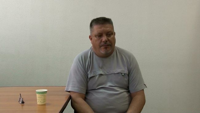 Допрос задержанных в Севастополе украинских диверсантов. Оперативная съемка