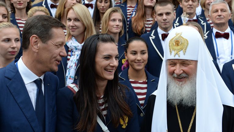 Патриарх Московский и всея Руси Кирилл совершил напутственный молебен для российской олимпийской сборной Патриарх Московский и всея Руси Кирилл совершил напутственный молебен для российской олимпийской сборной