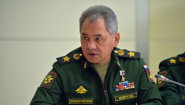 Министр обороны РФ Сергей Шойгу. Архивное фото Министр обороны РФ Сергей Шойгу. Архивное фото