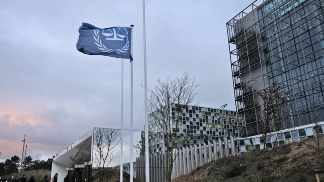 Здание Международного уголовного суда в Гааге, Нидерланды. Архивное фото Здание Международного уголовного суда в Гааге, Нидерланды. Архивное фото