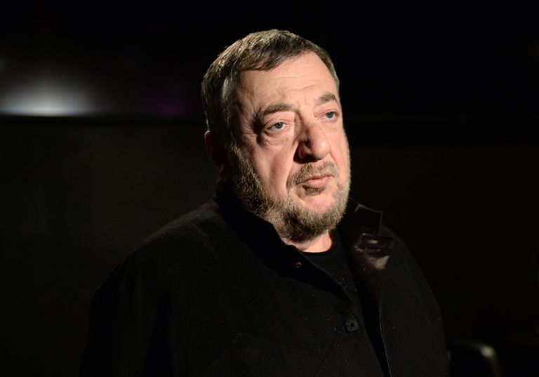 Режиссер и продюсер Павел Лунгин во время интервью перед премьерой фильма Дама Пик в Москве
