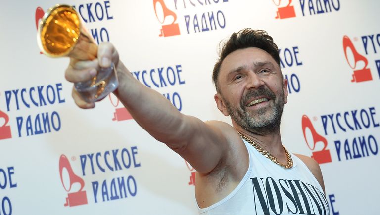 Лидер группы Ленинград Сергей Шнуров на XXI Церемонии вручения национальной музыкальной премии Золотой Граммофон Лидер группы Ленинград Сергей Шнуров на XXI Церемонии вручения национальной музыкальной премии Золотой Граммофон