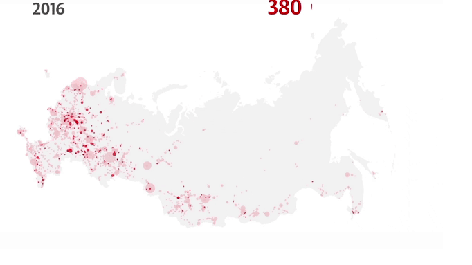 Сколько людей становятся жертвами ДТП в России?