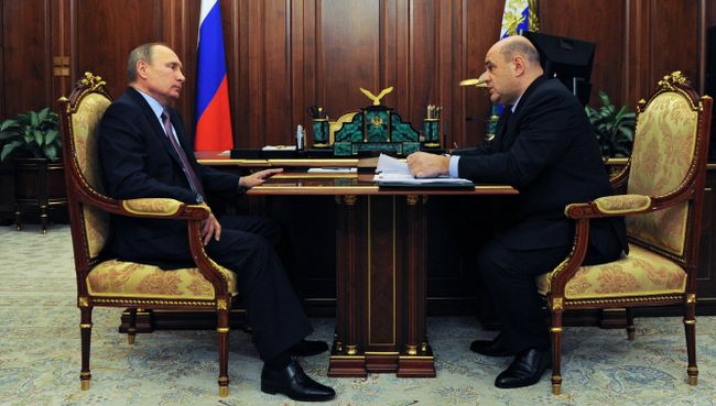 Президент РФ Владимир Путин встретился с руководителем Федеральной налоговой службы Михаилом Мишустиным. 21 ноября 2016 Президент РФ Владимир Путин встретился с руководителем Федеральной налоговой службы Михаилом Мишустиным. 21 ноября 2016