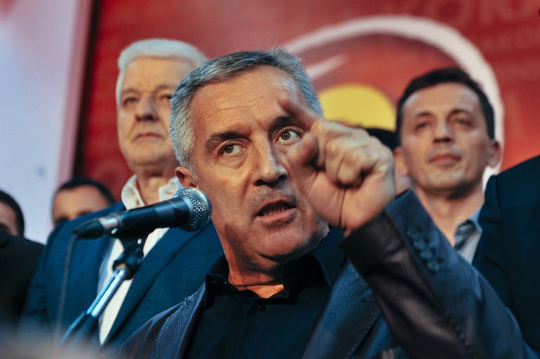 Премьер-министр Черногории Мило Джуканович. 17 октября 2016 года Премьер-министр Черногории Мило Джуканович. 17 октября 2016 года