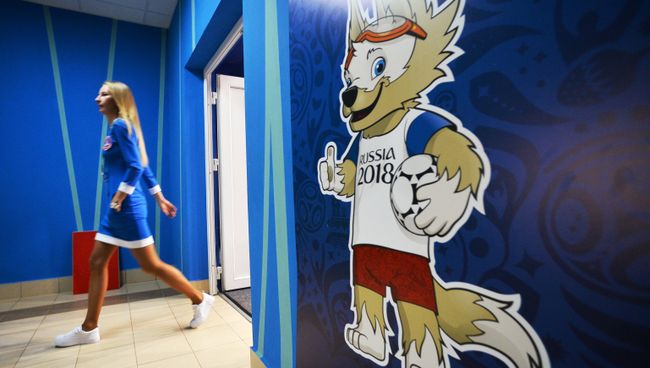 Талисман чемпионата мира по футболу FIFA 2018 Волк Забивака