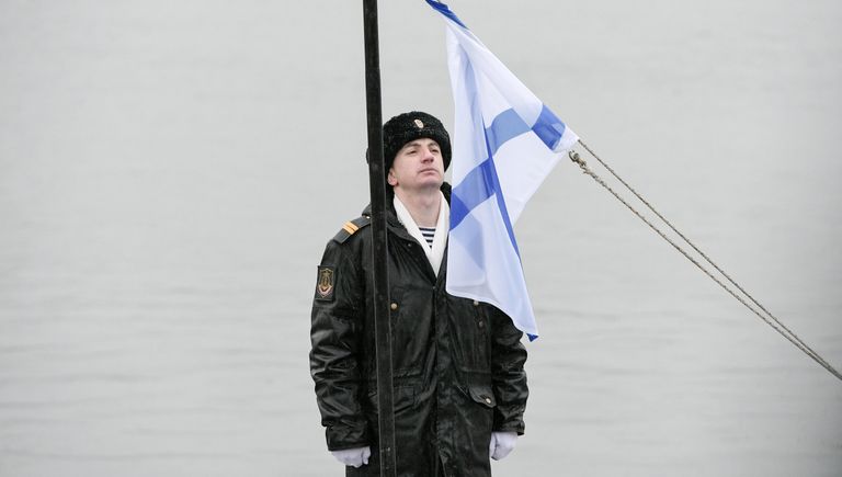 Торжественная церемония передачи подлодки Колпино ВМФ России на пристани АО Адмиралтейские верфи в Санкт-Петербурге Торжественная церемония передачи подлодки Колпино ВМФ России на пристани АО Адмиралтейские верфи в Санкт-Петербурге