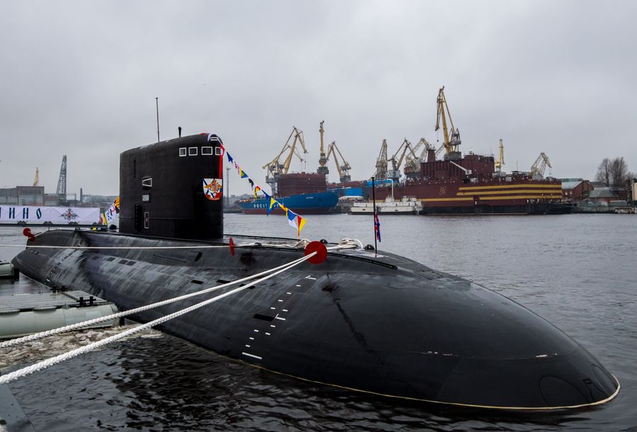 Передача подлодки «Колпино» ВМФ России Передача подлодки «Колпино» ВМФ России