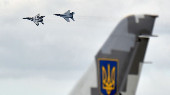 Самолеты Миг-29 украинских ВВС. Архивное фото Самолеты Миг-29 украинских ВВС. Архивное фото