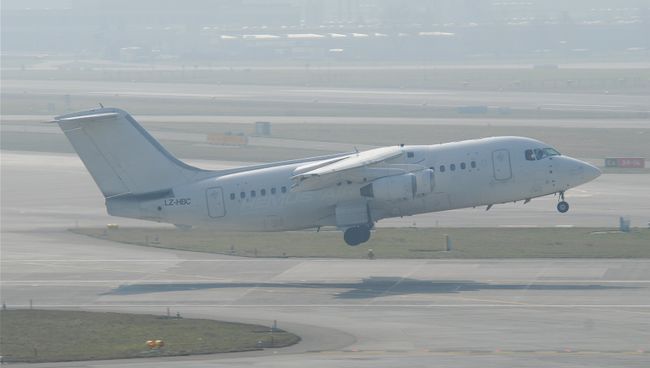 Самолет BAe 146-200. Архив Самолет BAe 146-200. Архив