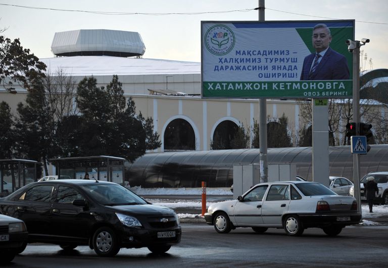 Предвыборная агитация в Узбекистане Предвыборная агитация в Узбекистане