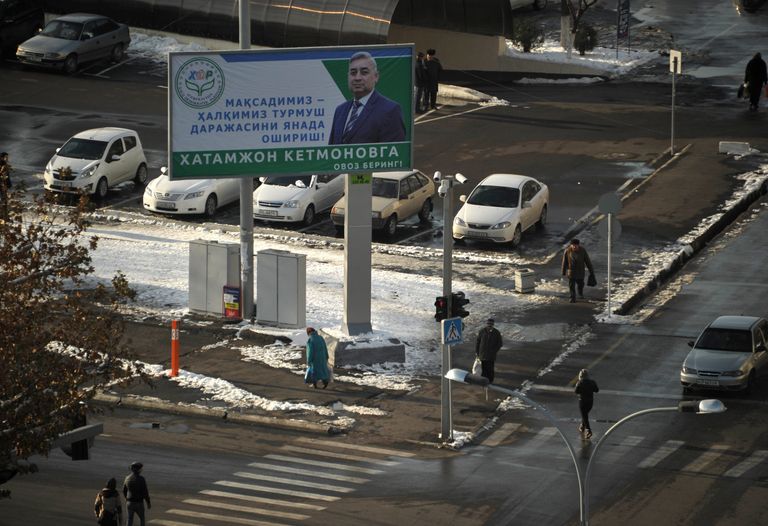 Предвыборная агитация в Узбекистане Предвыборная агитация в Узбекистане