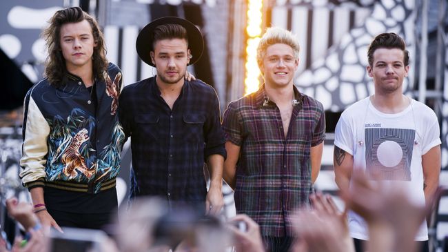 Группа One Direction на телеканале АВС Доброе утро, Америка. Архивное фото