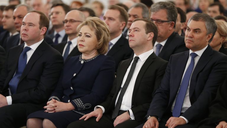 Ежегодное послание президента РФ В. Путина Федеральному Собранию
