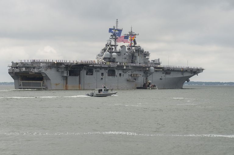 Универсальный десантный корабль Wasp ВМС США 