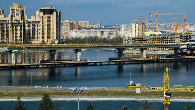 Строительство Северо-Западного скоростного диаметра в Санкт-Петербурге Строительство Северо-Западного скоростного диаметра в Санкт-Петербурге