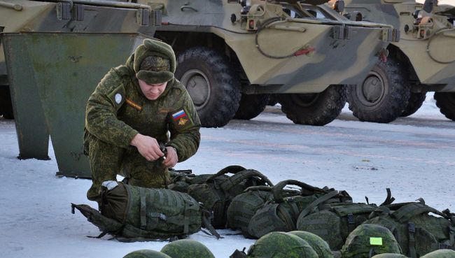 Российские военные. Архивное фото