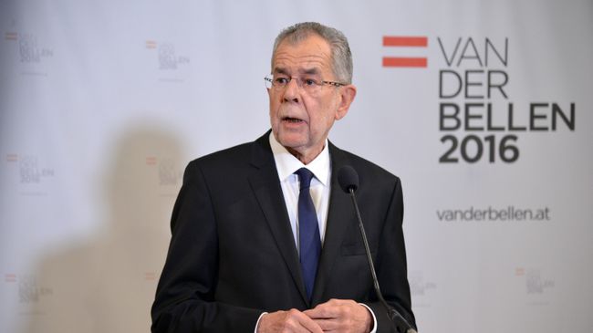 Президент Австрии Александр Ван дер Беллен. Архивное фото