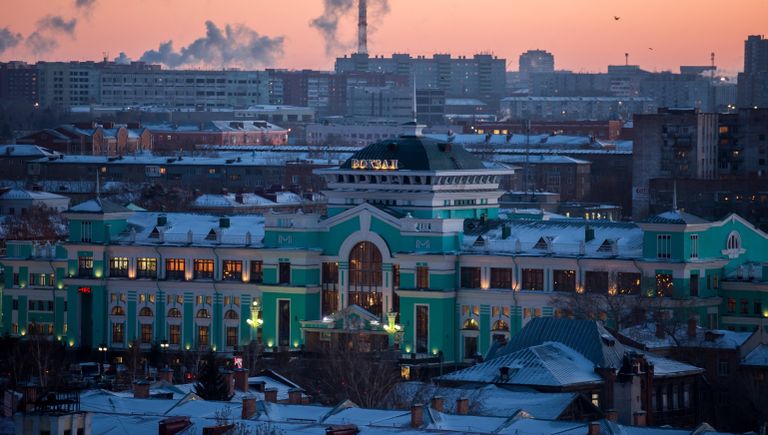 Железнодорожный вокзал, станция Омск-Пассажирский Железнодорожный вокзал, станция Омск-Пассажирский