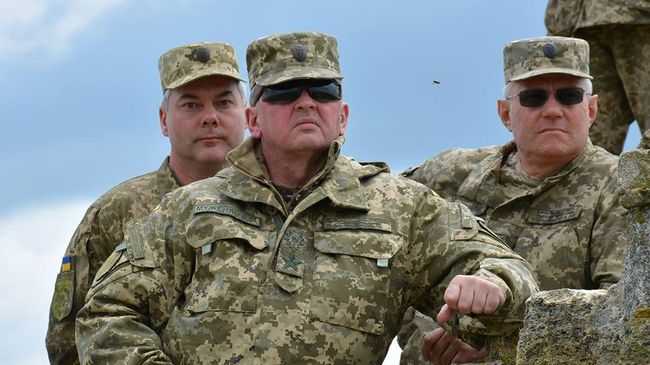 Начальник Генштаба Украины Виктор Муженко. Архивное фото Начальник Генштаба Украины Виктор Муженко. Архивное фото
