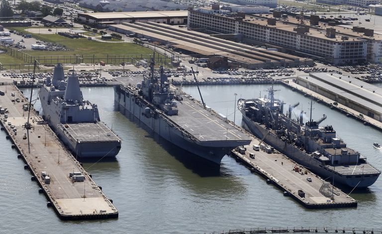 Универсальный десантный корабль Wasp ВМС США Универсальный десантный корабль Wasp ВМС США