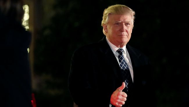 Избранный президент США Дональд Трамп. 3 декабря 2016 года Избранный президент США Дональд Трамп. 3 декабря 2016 года