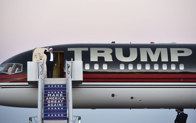 Самолет Дональда Трампа. Штат Колорадо, 17 сентября 2016 Самолет Дональда Трампа. Штат Колорадо, 17 сентября 2016